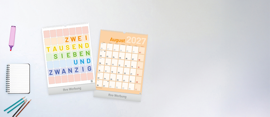 Kalender 2027 - Kalender 2025 - First slide